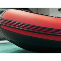 Лодка моторная килевая Kitt Boats 360 НДНД красно-черный